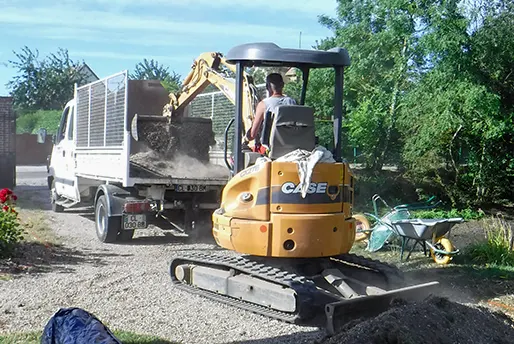 Terrassement - Entreprise Eric VALLETTE